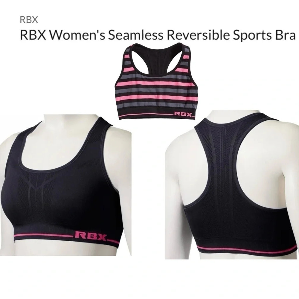 RBX Women's Seamless Reversible Sports Bra
